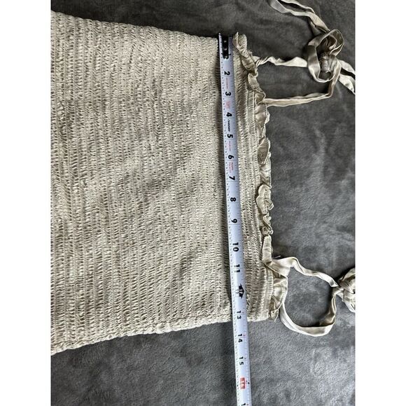 REFORMATION Pina Sleeveless Silk Top Cream Beige sz Small - Picture 8 of 12